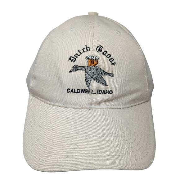 Dutch Goose Caldwell Idaho Fitted Baseball Cap Beige OS Lightweight Embroidered - Picture 1 of 10